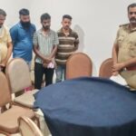 ಕಾರ್ಕಳ: ಖಾಸಗಿ ಹೋಟೆಲ್ ನಲ್ಲಿ ಜೂಜಾಟ: ಪೊಲೀಸರಿಂದ ದಾಳಿ- ಆರು ಮಂದಿ ವಶಕ್ಕೆ