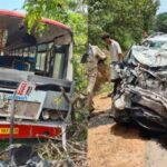 ಬೆಳ್ತಂಗಡಿ: ಕಾರು ಮತ್ತು ಕೆಎಸ್ಆರ್ ಸಿ ಬಸ್ ಬಸ್ ನಡುವೆ ಅಪಘಾತ: ಹಲವು ಮಂದಿಗೆ ಗಾಯ ಆಸ್ಪತ್ರೆಗೆ ದಾಖಲು